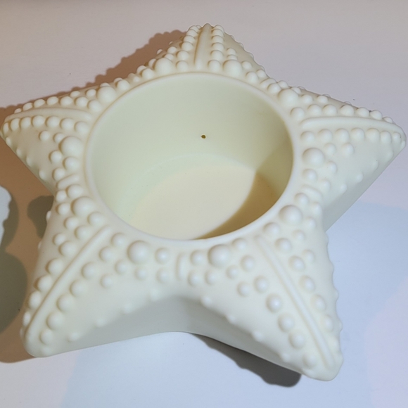 3 PartyLite Tealight Votive Candle Holders Sea Drifters Creatures P7103 Off Wht. - Picture 3 of 6